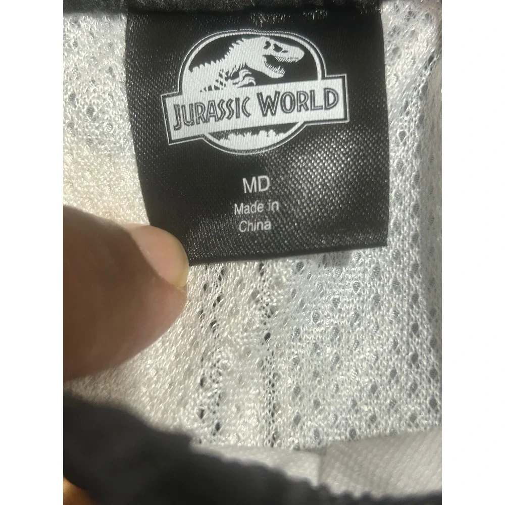 Kids Jurassic World Swim Trunks Black Pink Checkerboard Dinosaur‎ Size MD